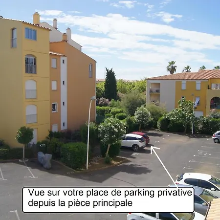 Lara 5 - Grand T2 Sans Vis-a-vis Parking - Pres Centre-port, Ile Des Loisirs, Richelieu * Agde